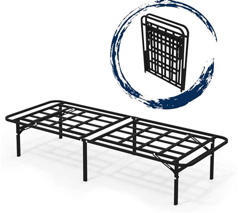 steel box bed price|foldable metal platform bed frame.